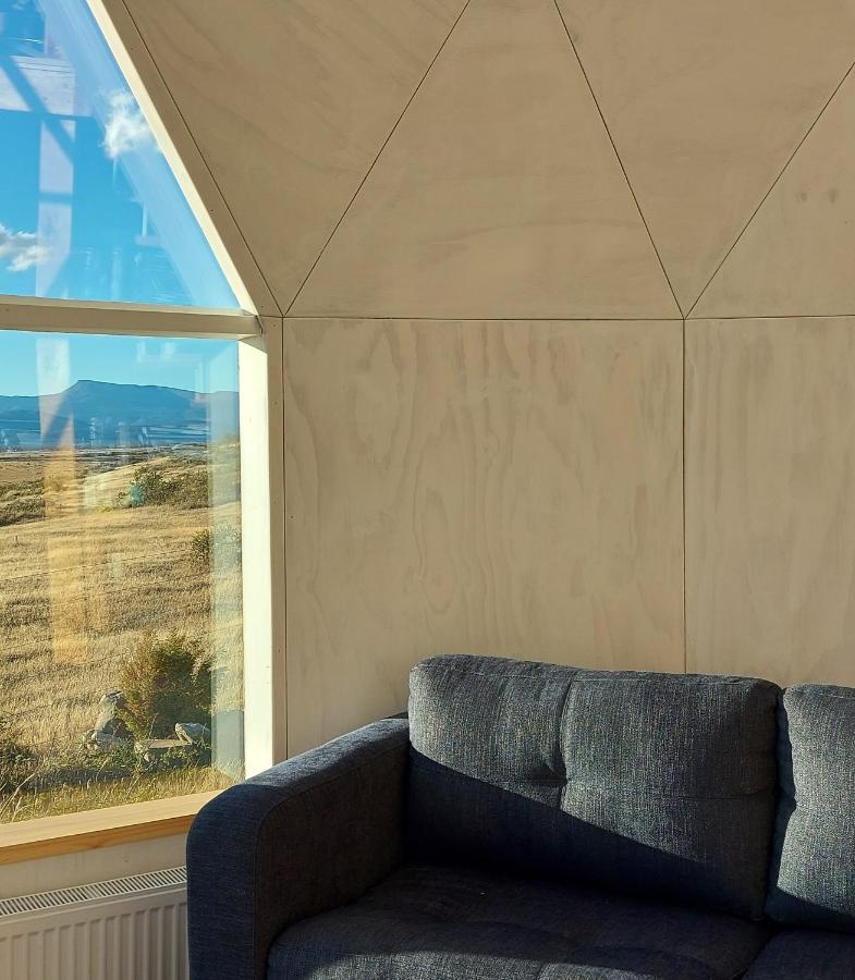 Dome With Stunning Glacier & Mountain Views Puerto Natales Dış mekan fotoğraf