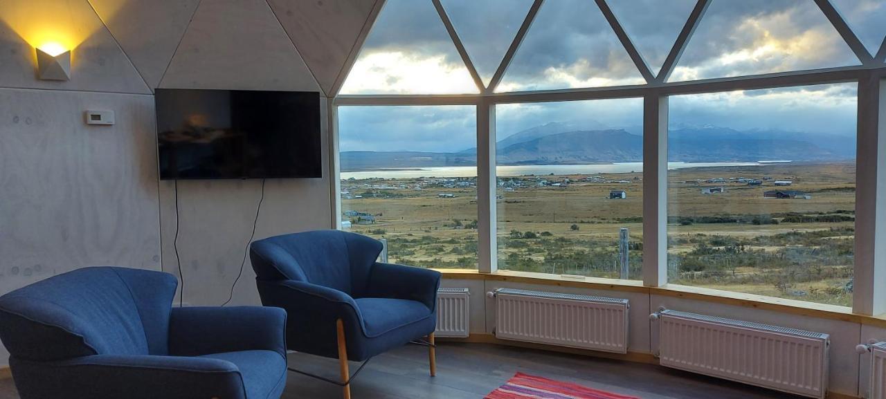Dome With Stunning Glacier & Mountain Views Puerto Natales Dış mekan fotoğraf