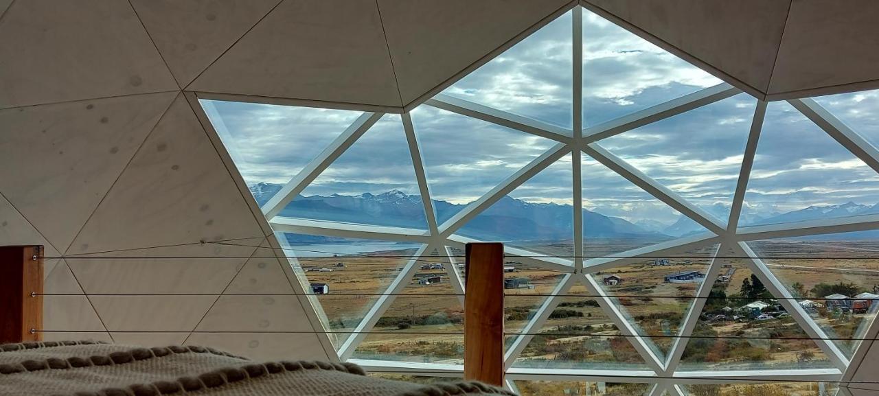 Dome With Stunning Glacier & Mountain Views Puerto Natales Dış mekan fotoğraf