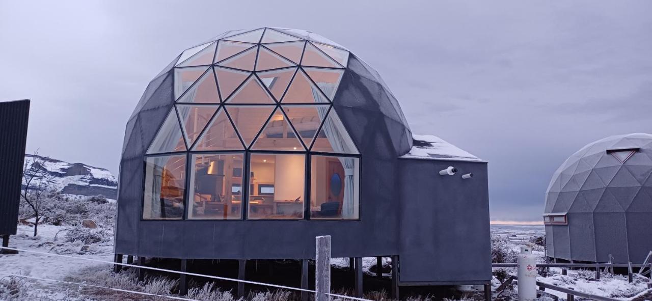 Dome With Stunning Glacier & Mountain Views Puerto Natales Dış mekan fotoğraf